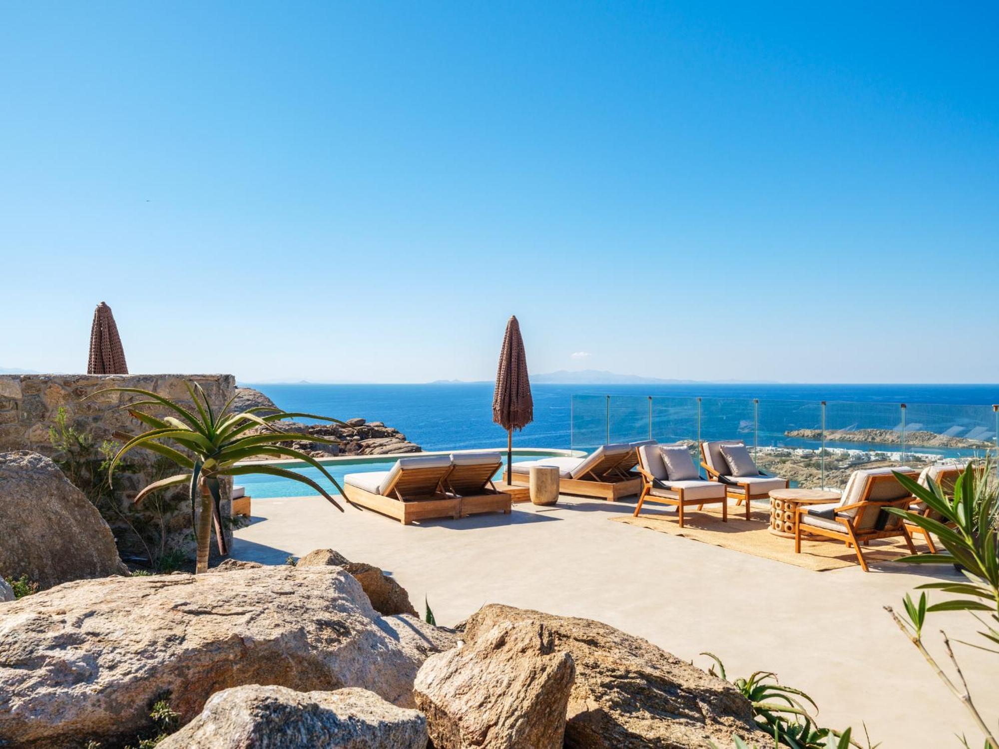 Mykonos Villa Scorpios Mykonos Town Ngoại thất bức ảnh