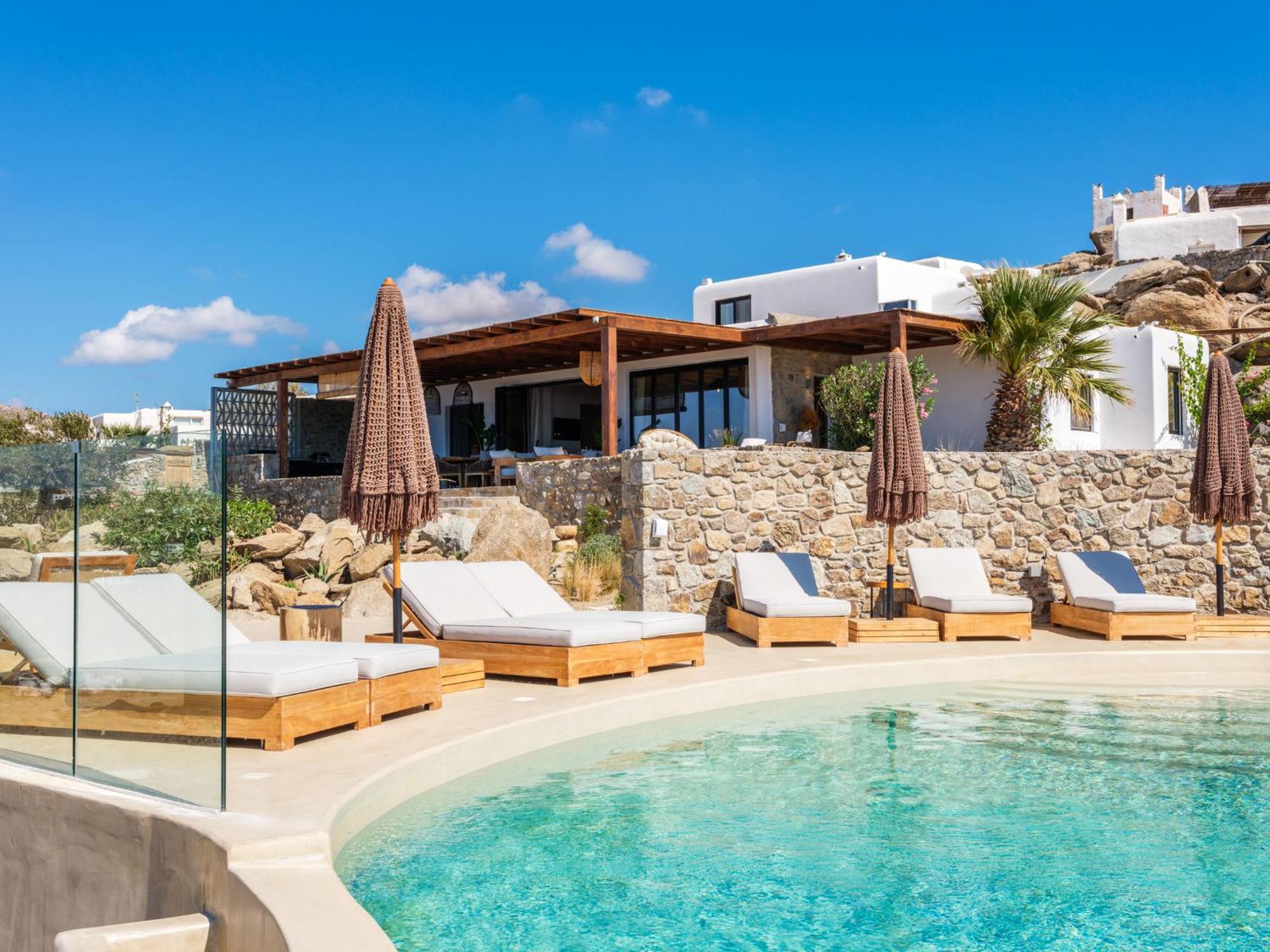 Mykonos Villa Scorpios Mykonos Town Ngoại thất bức ảnh